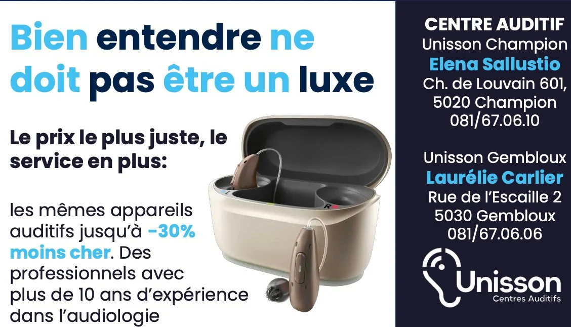 Unisson Centres Auditifs : appareils auditifs jusqu'à -30%