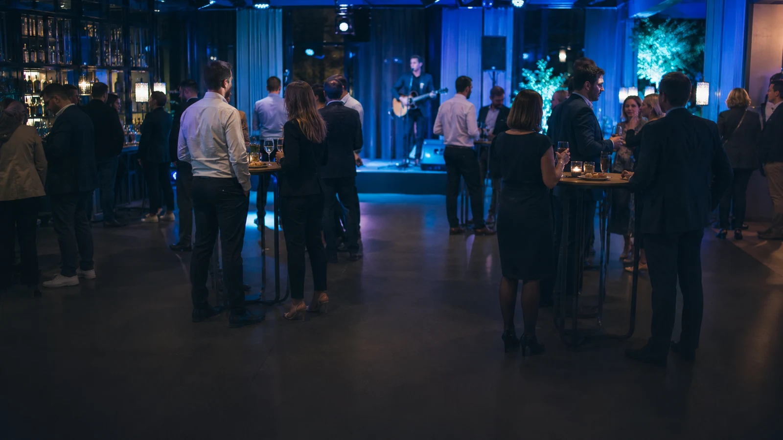 Soirée d’entreprise conviviale avec animation musicale live