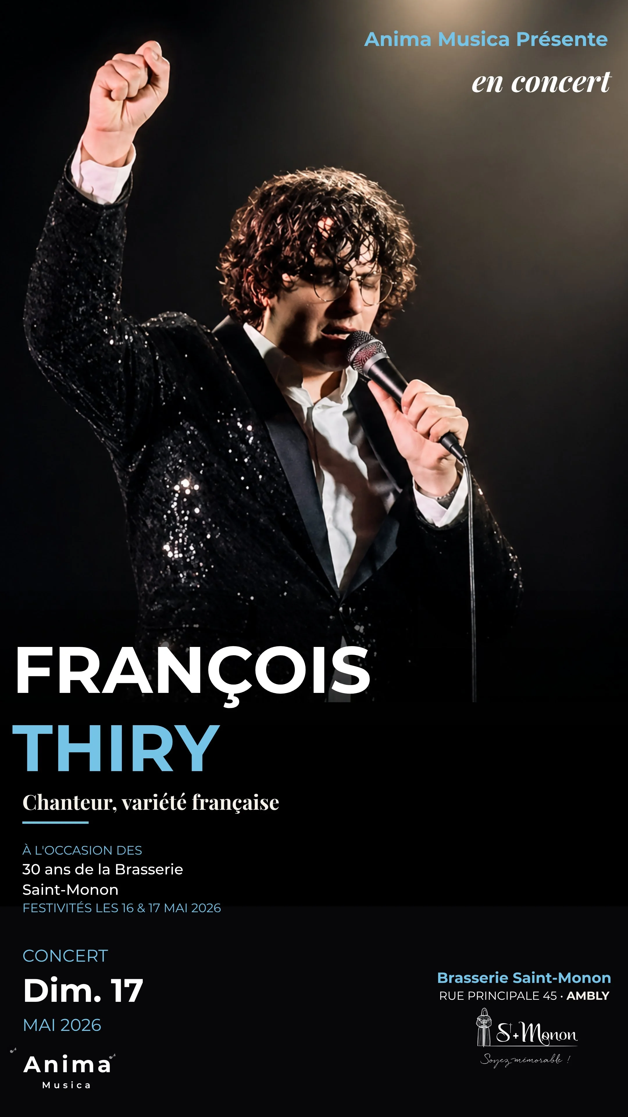 François Thiry à la Brasserie Saint-Monon, 17 mai 2026