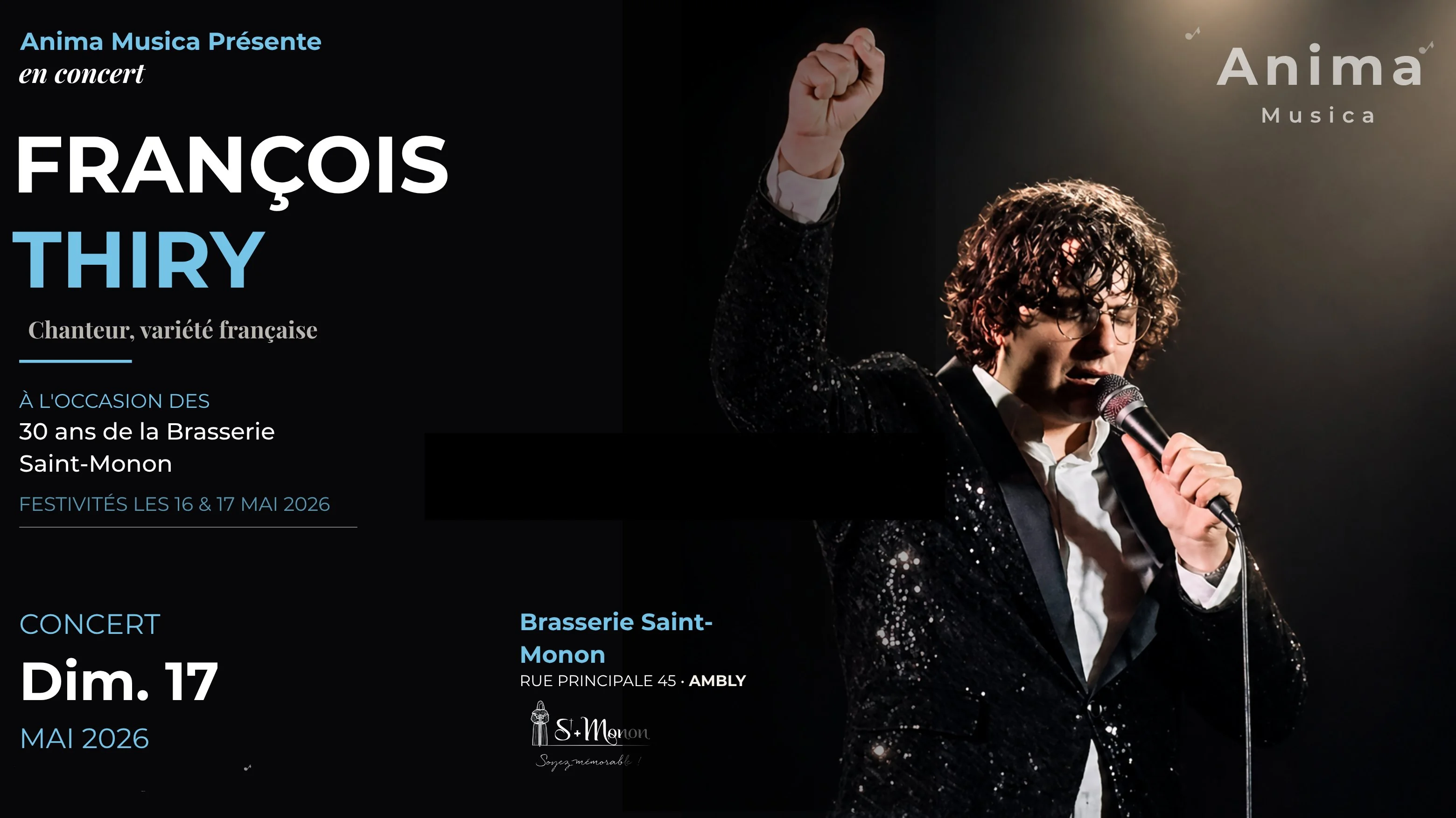 François Thiry, chanteur variété française