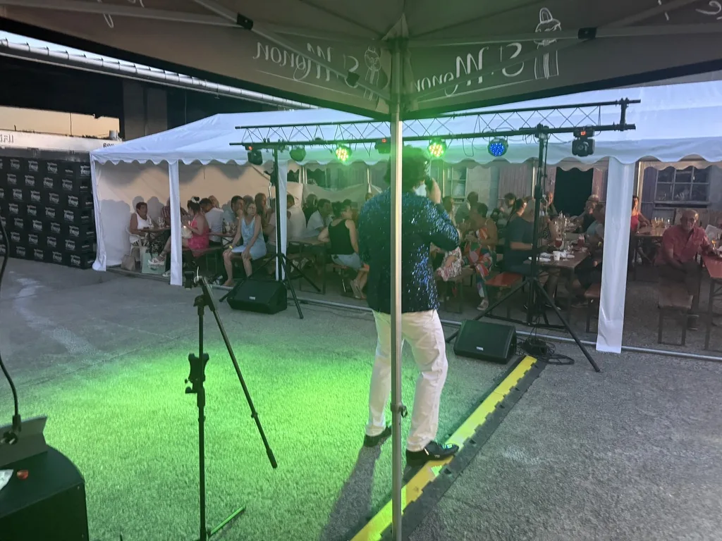 Set live sous les chapiteaux